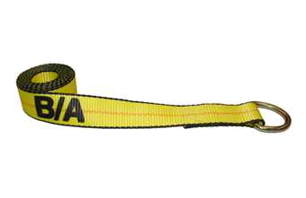 B/A Wheel Lift Strap w/ D-Ring