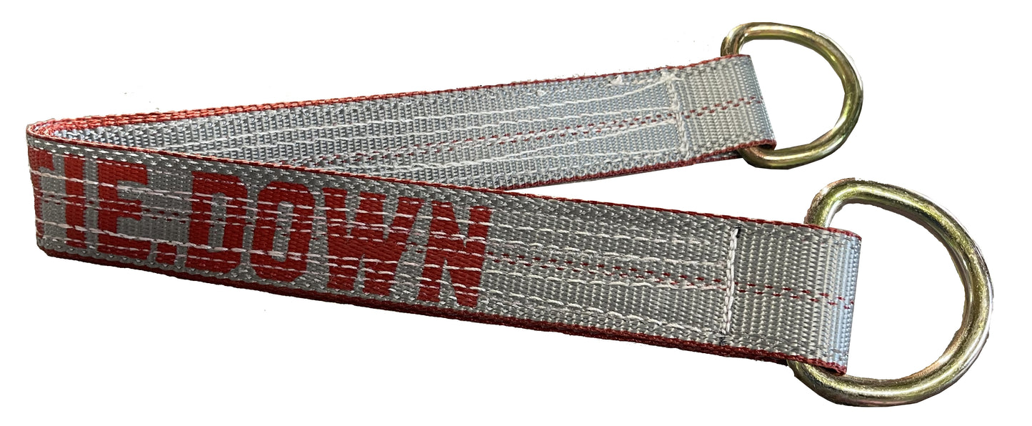 SecureTow Axle Strap w/ D-Rings