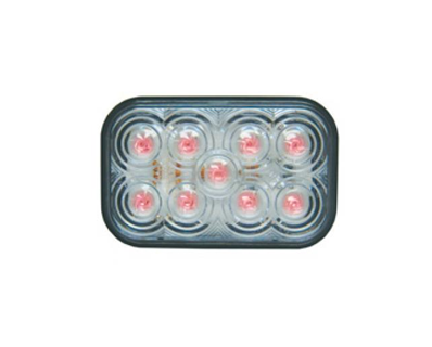 Maxxima 9-LED Rectangle S/T/T Light
