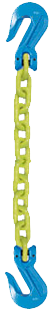 B/A G100 Hi-Viz Chain w/ Non-cradle Grab Hooks