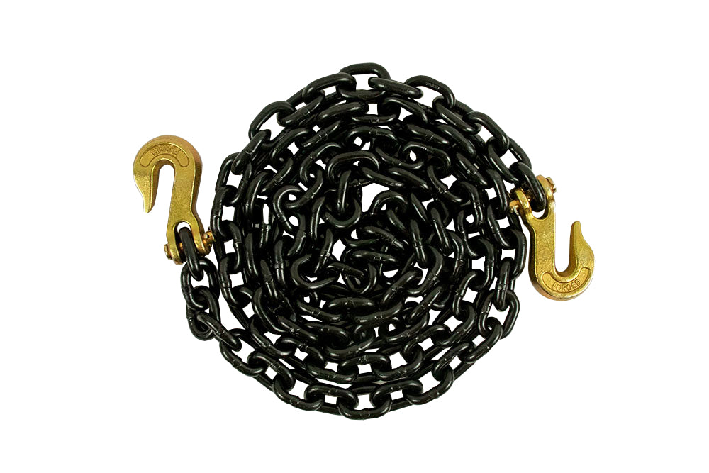 SafeAll Grade 80 Chain Assembly with Grab Hooks – Truck Body Sales, Inc