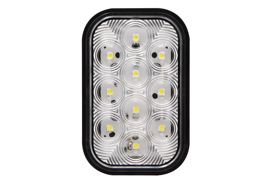 Maxxima 3.4" Clear Rectanglular LED Backup Light