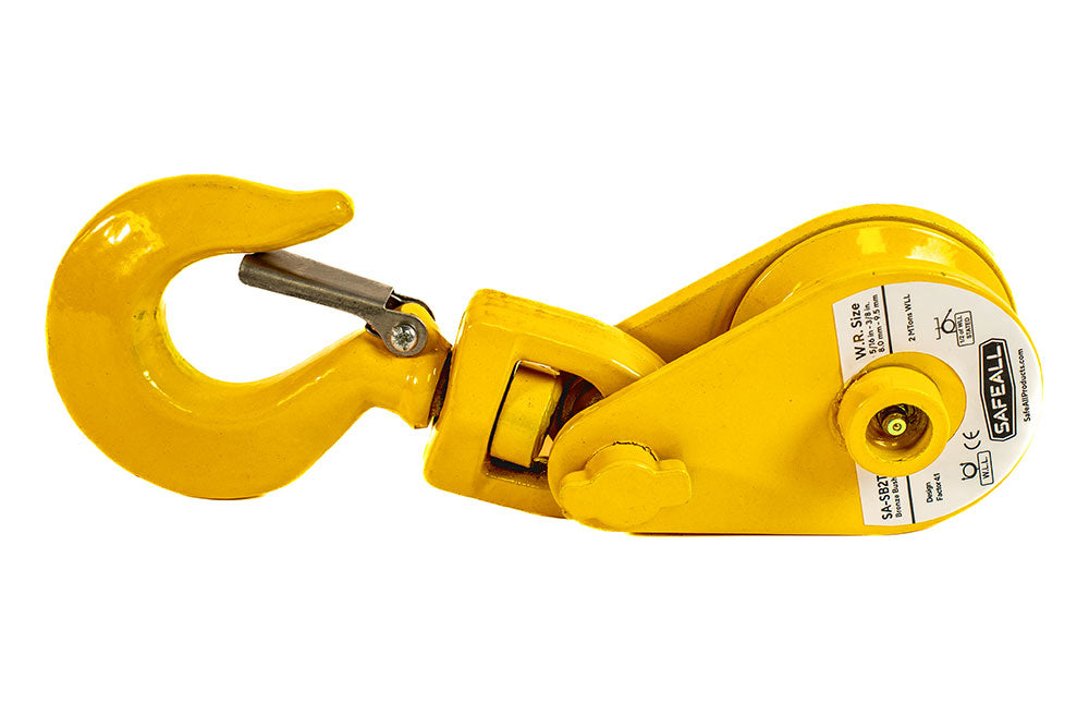 SafeAll Snatch Blocks with Swivel Hook – Truck Body Sales, Inc