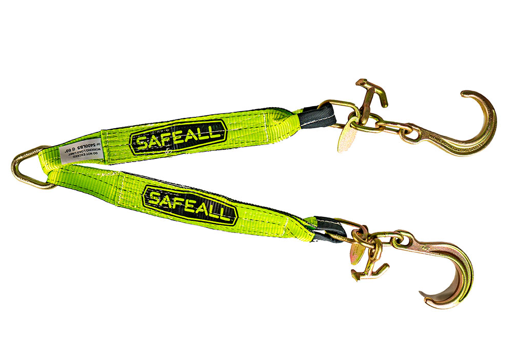 SafeAll V-Strap Assembly with 8″ J & TJ Hooks